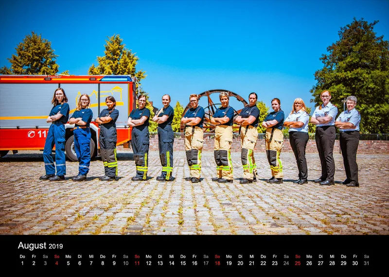 A4 Kalender Starke Wehr