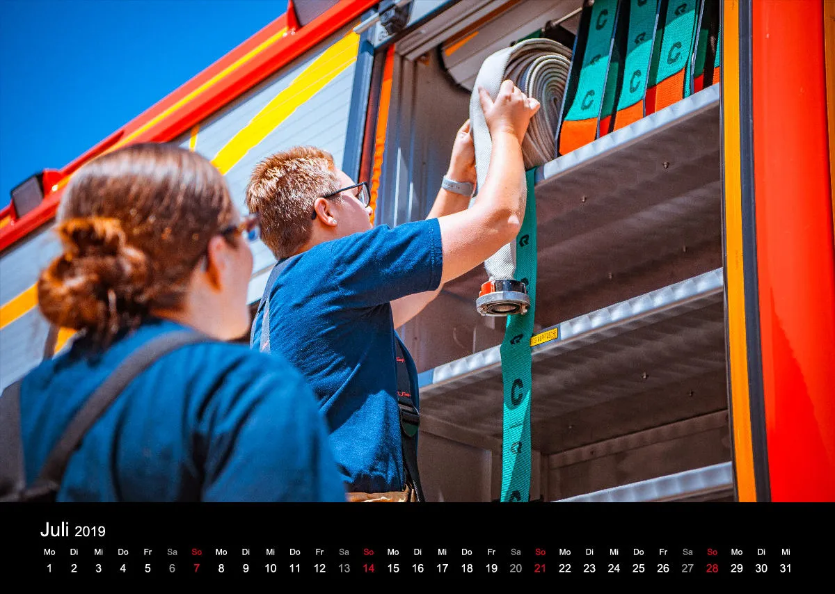 A3 Kalender Starke Wehr