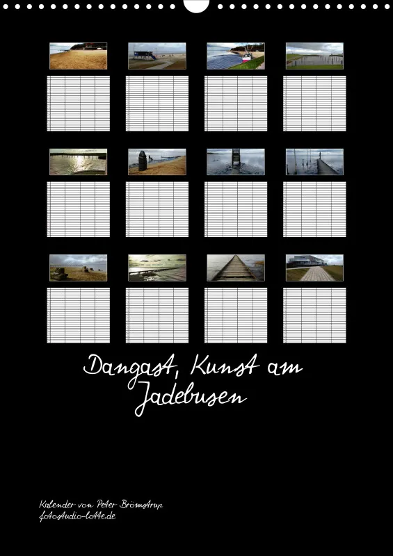 Dangast, Kunst am Jadebusen A3 mit Planerfunktion (DE)