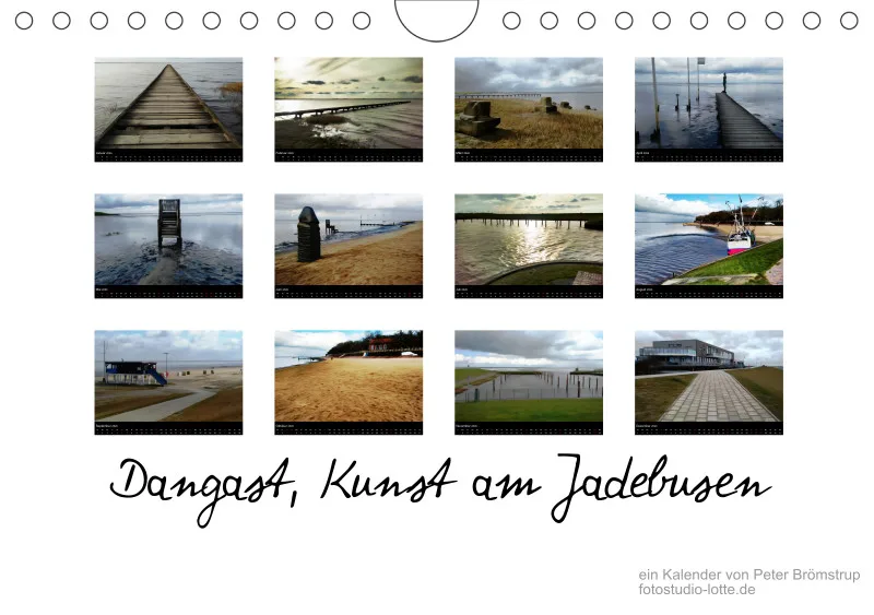 Dangast, Kunst am Jadebusen Kalender A5 (DE)