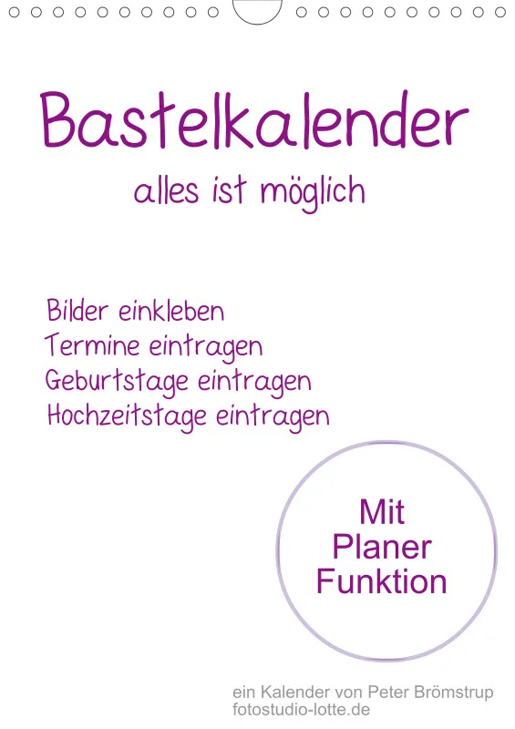 Bastelkalender alles ist möglich A4 (DE)