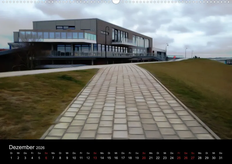 Dangast, Kunst am Jadebusen Kalender A2 (DE)