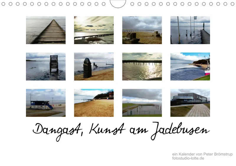 Dangast, Kunst am Jadebusen Kalender A4 (DE)