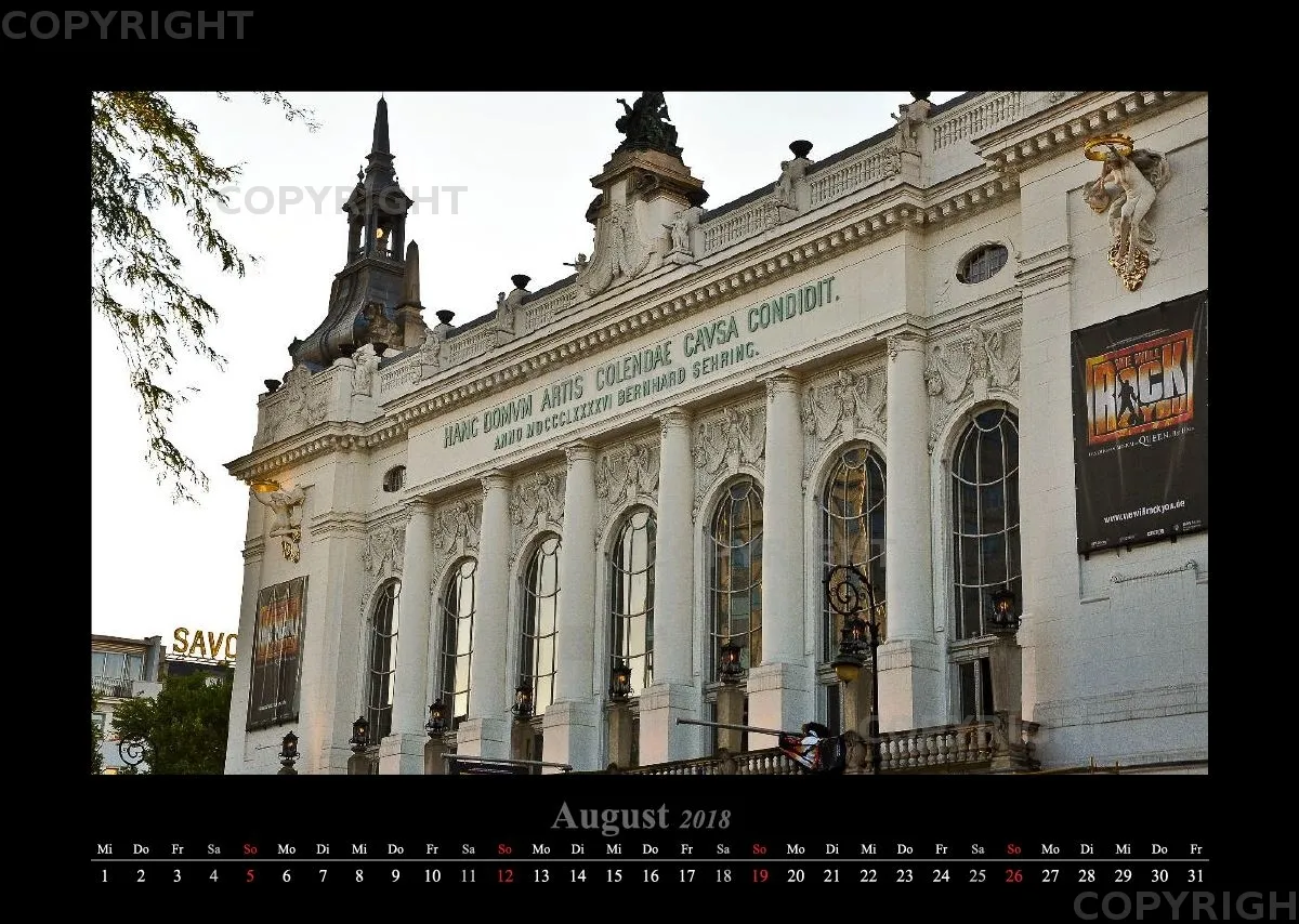 (10) Bildkalender A3 quer - Berlin 2018