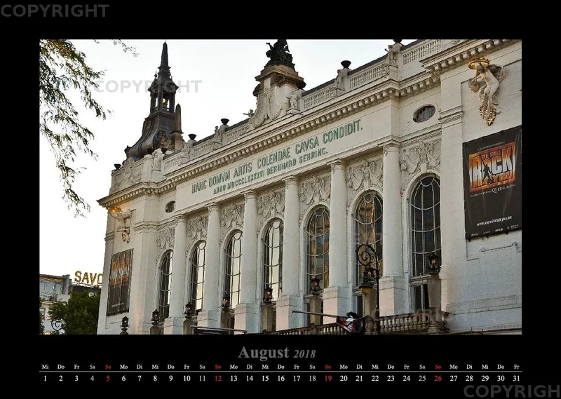 (10) Bildkalender A3 quer - Berlin 2018