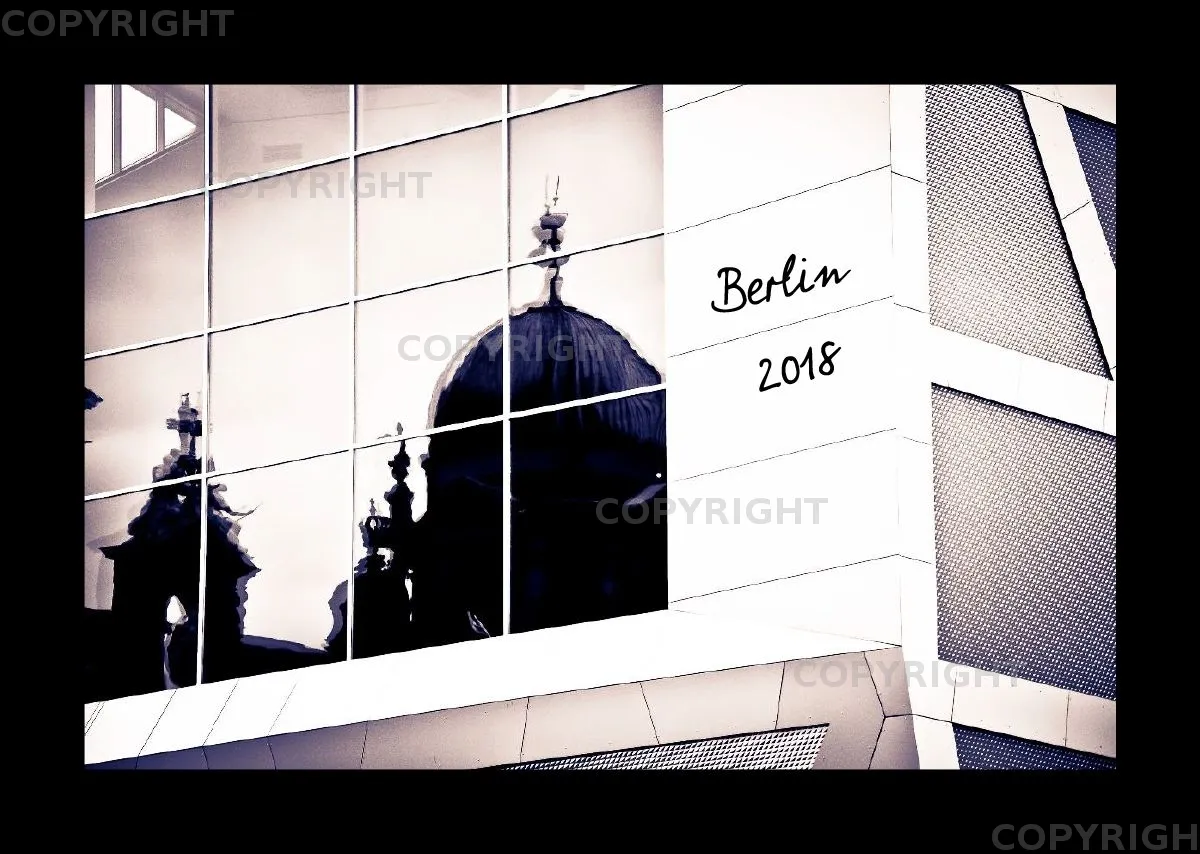 (11) Bildkalender A3 quer - Berlin 2018