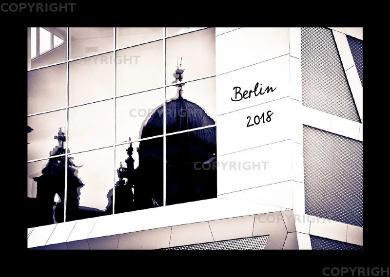 (11) Bildkalender A3 quer - Berlin 2018