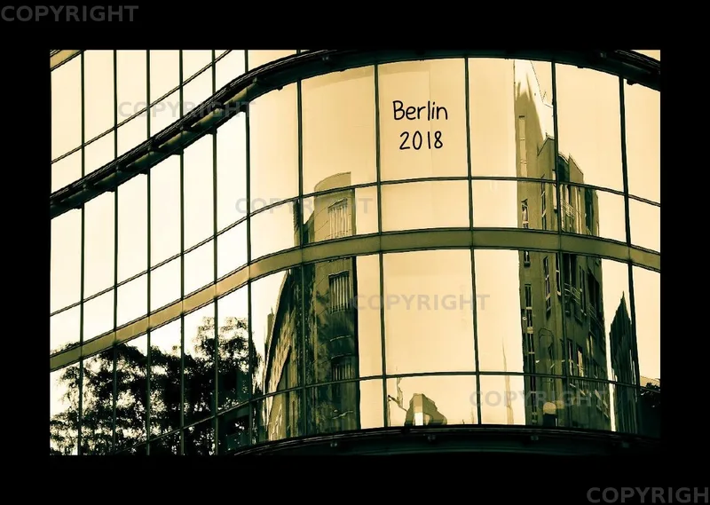 (10) Bildkalender A3 quer - Berlin 2018