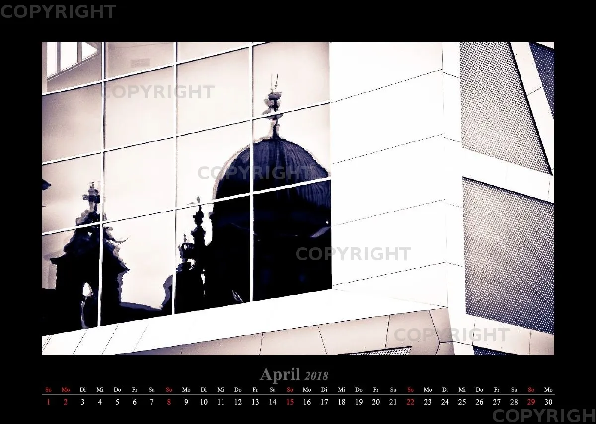 (11) Bildkalender A3 quer - Berlin 2018