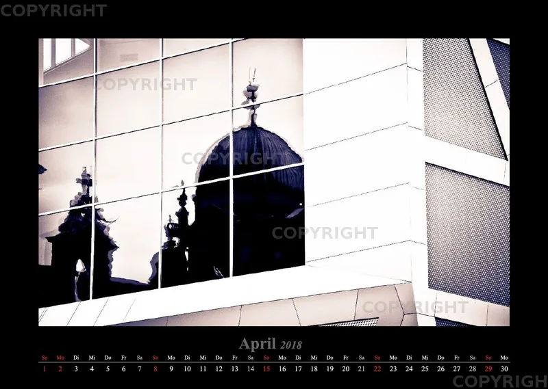 (11) Bildkalender A3 quer - Berlin 2018