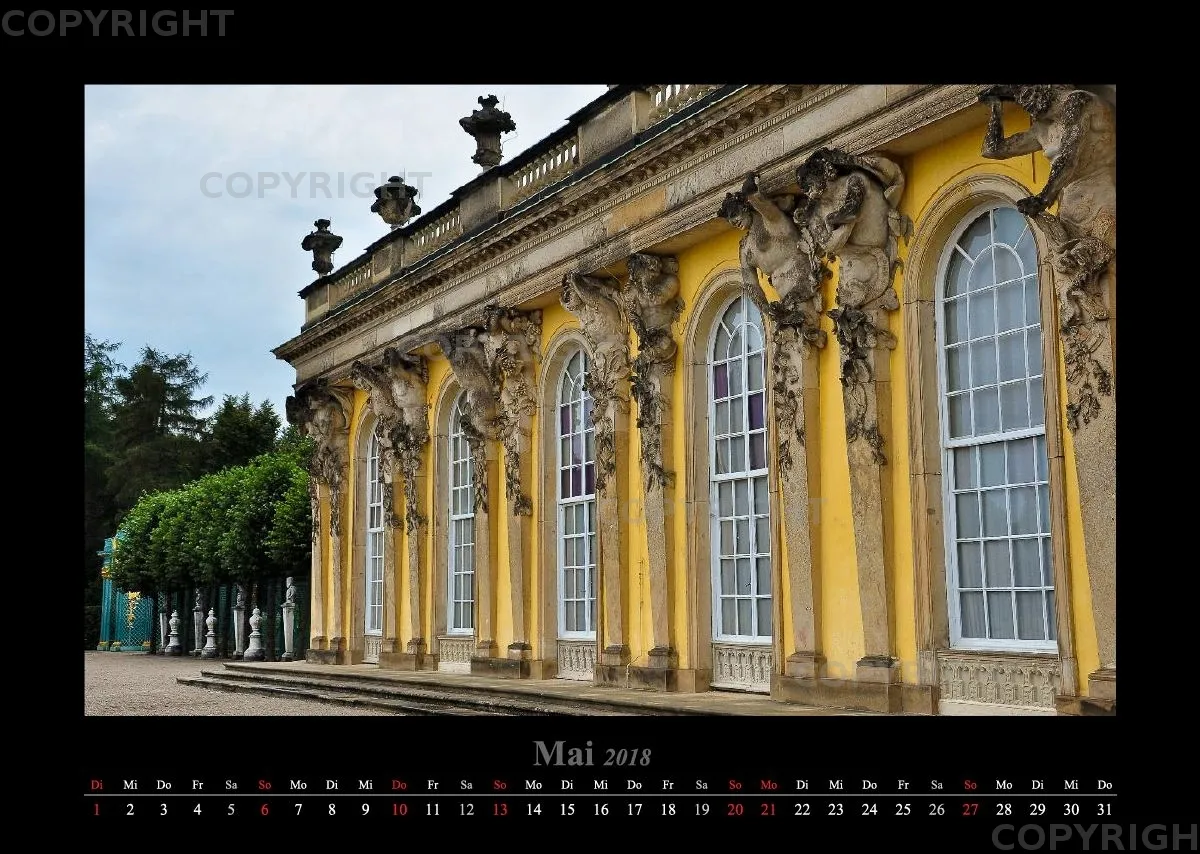 (10) Bildkalender A3 quer - Berlin 2018