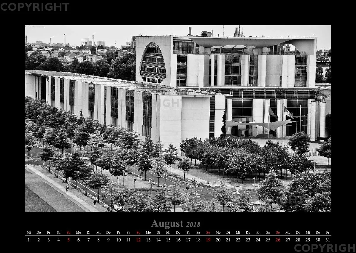 (11) Bildkalender A3 quer - Berlin 2018