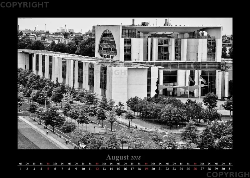 (11) Bildkalender A3 quer - Berlin 2018