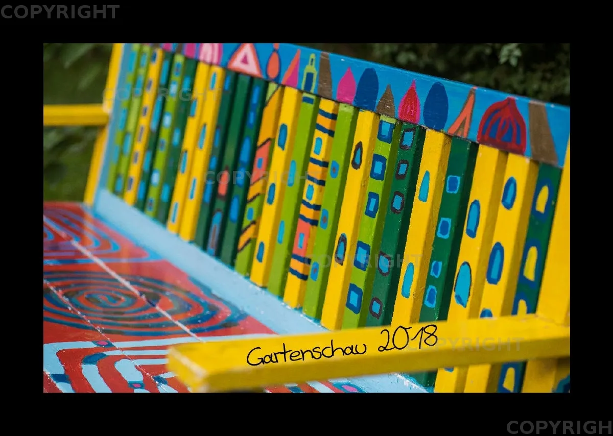 (45) Bildkalender A3 quer - Gartenschau 2018