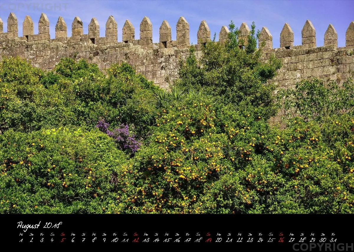 (18) Bildkalender A3 quer - Porto 2018