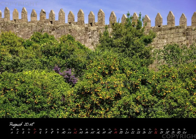 (18) Bildkalender A3 quer - Porto 2018