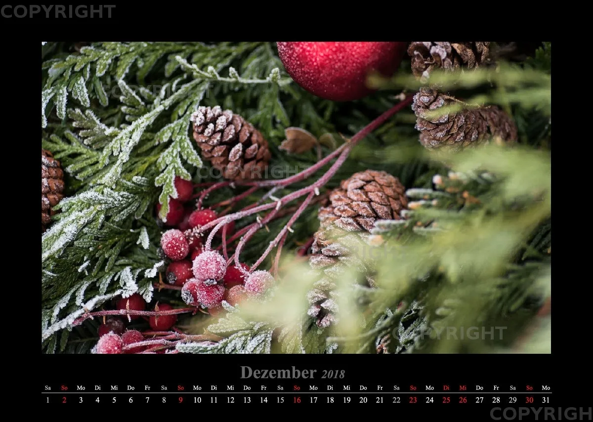 (41) Bildkalender A3 quer - Blütenzauber 2018