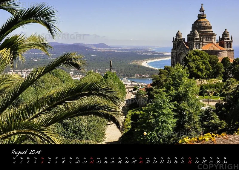 (20) Bildkalender A3 quer - Portugal 2018