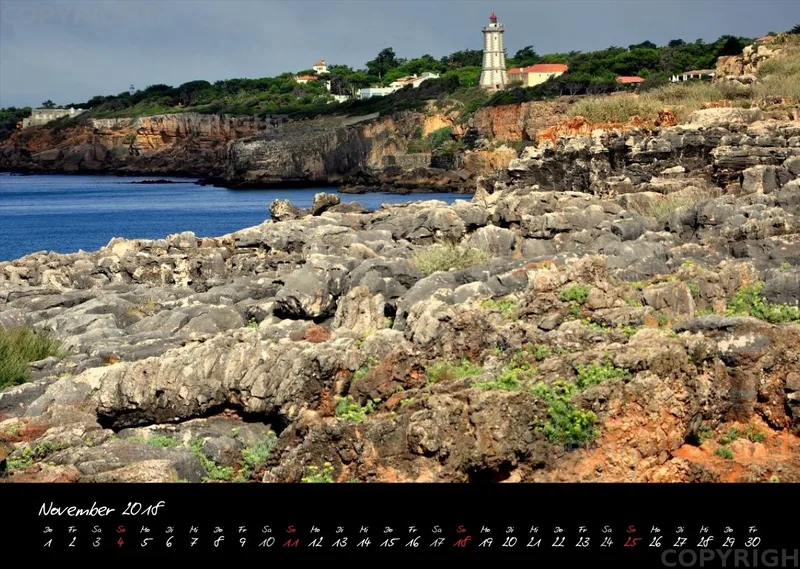 (20) Bildkalender A3 quer - Portugal 2018