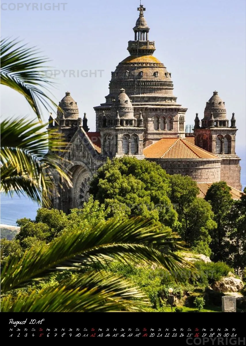 (21) Bildkalender A3 hoch - Portugal 2018