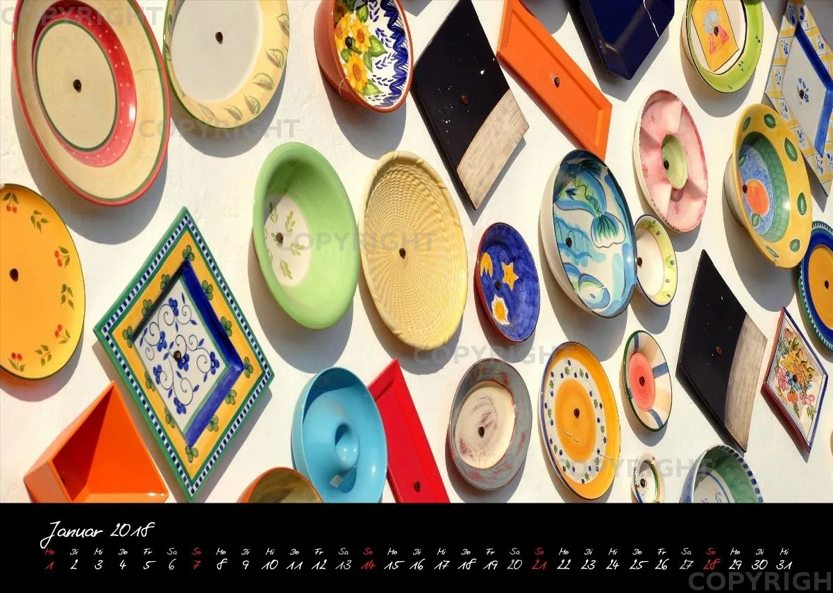 (20) Bildkalender A3 quer - Portugal 2018