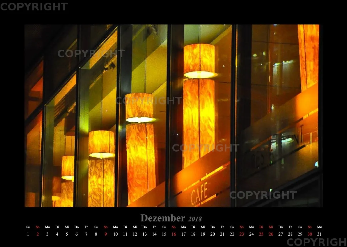 (11) Bildkalender A3 quer - Berlin 2018