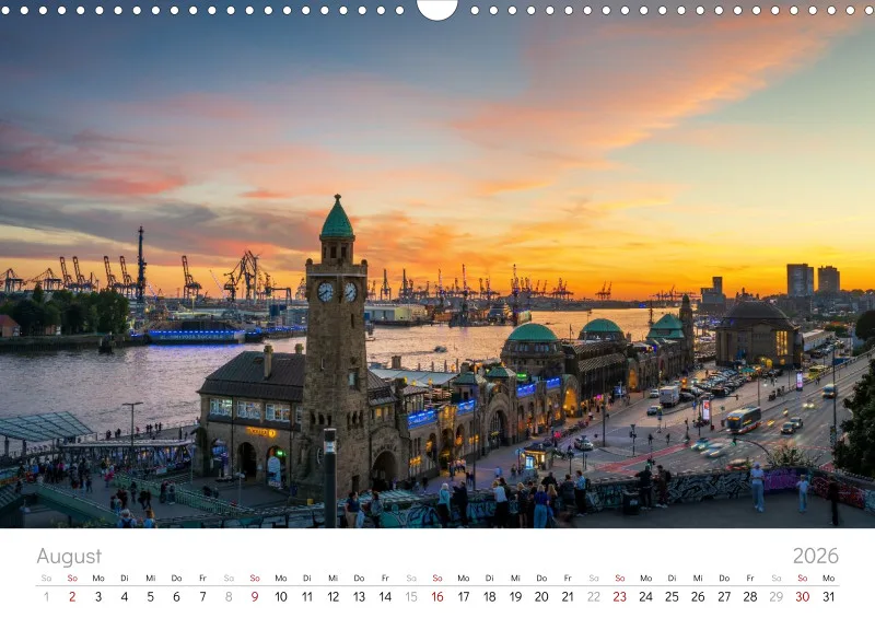 Hamburg Kalender 2026