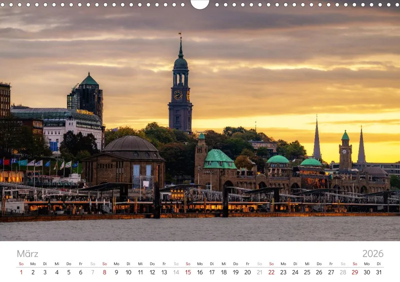 Hamburg Kalender 2026