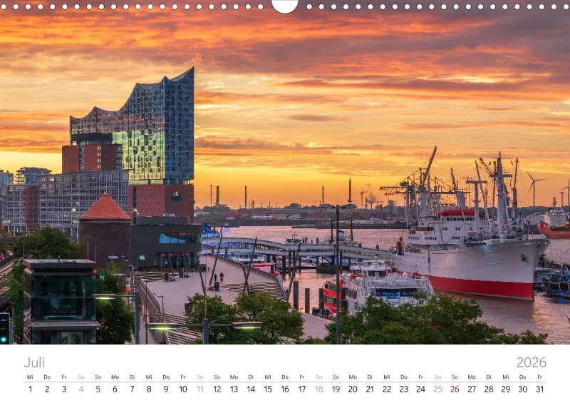 Hamburg Kalender 2026