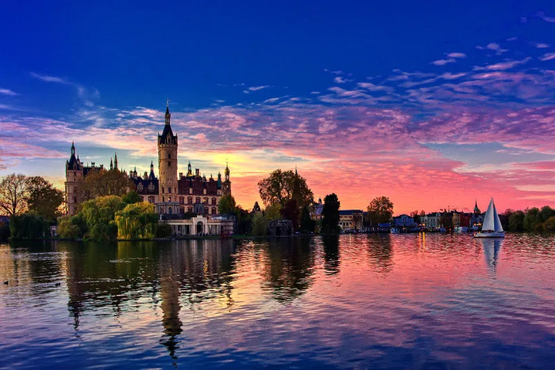 Schloss Sunset