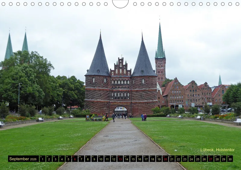 Stadt, Land, Fluss, Meer, Insel in Norddeutschland - klein