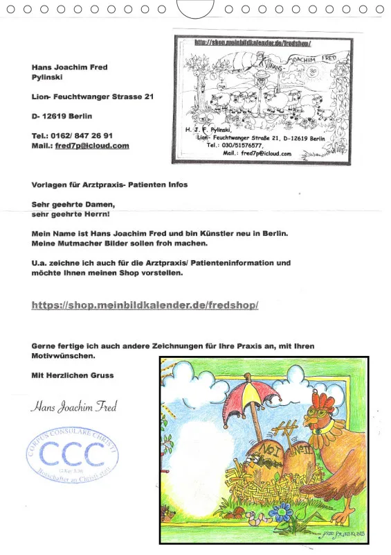 Schwarz/Weiss Patienteninfos