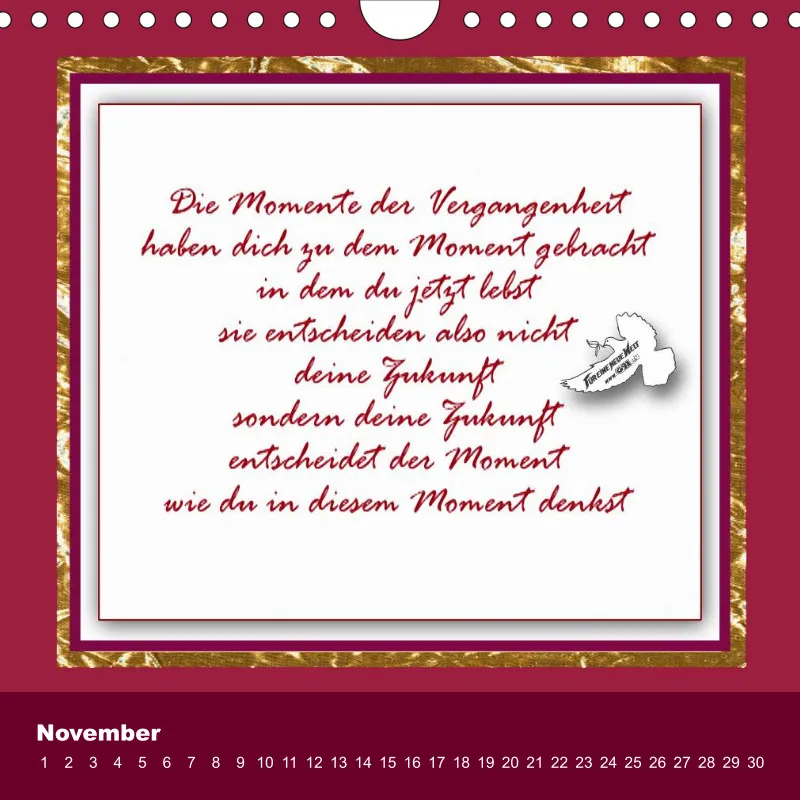 Poesiekalender - Herbert Rösler Neutral Immerwährend