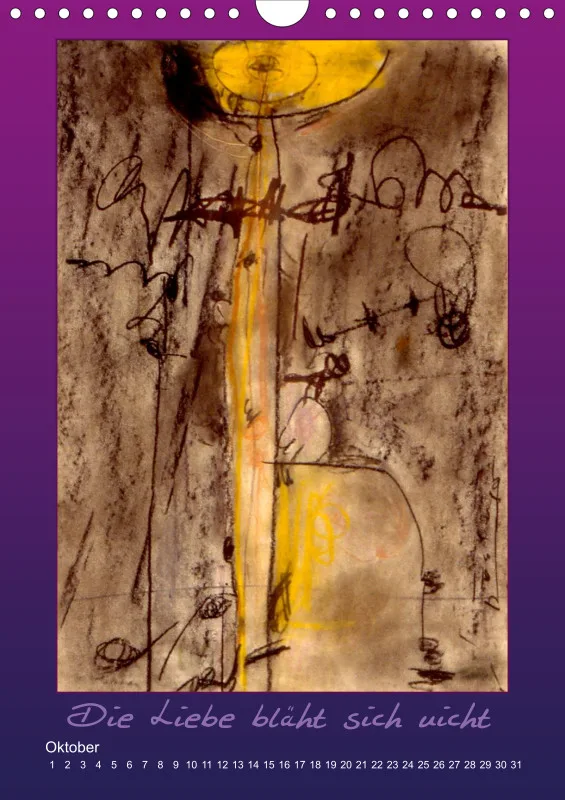 Kunstkalender ... Herbert Rösler Neutral Immerwährend