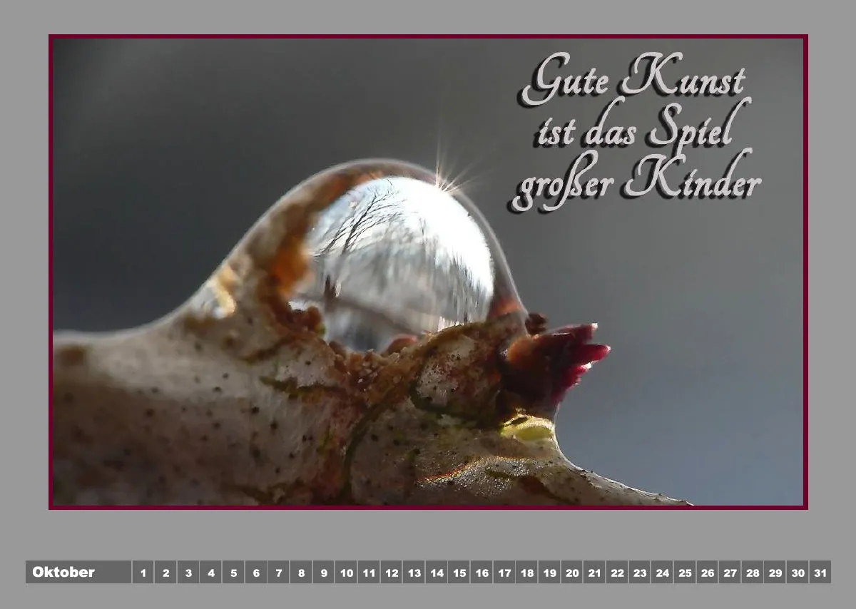 Tautropfen - H.Jürgen Rubin / Poesie - Linda Li