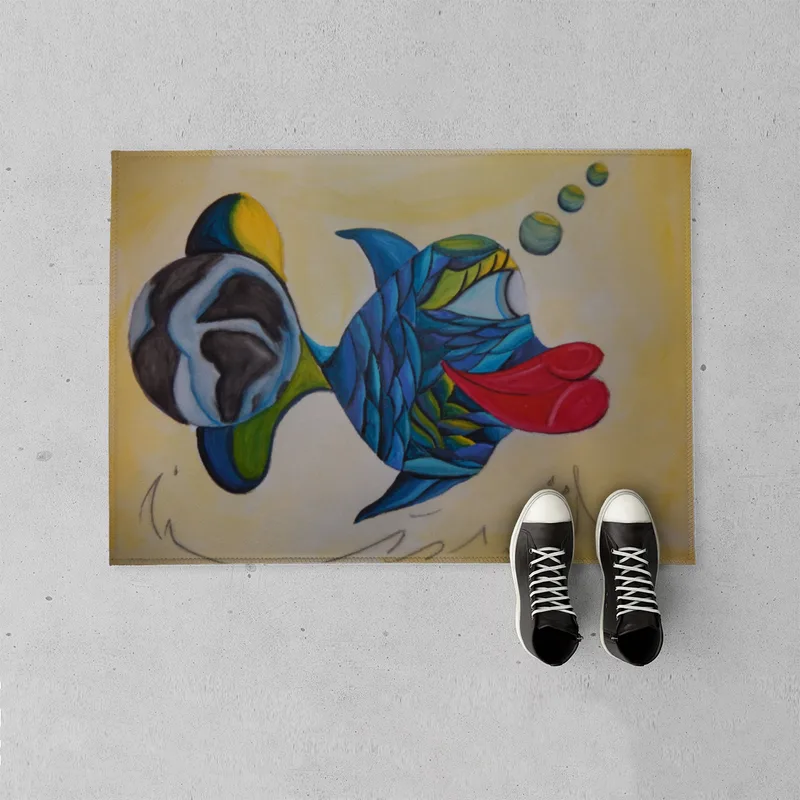 Fußmatte "Blubb"