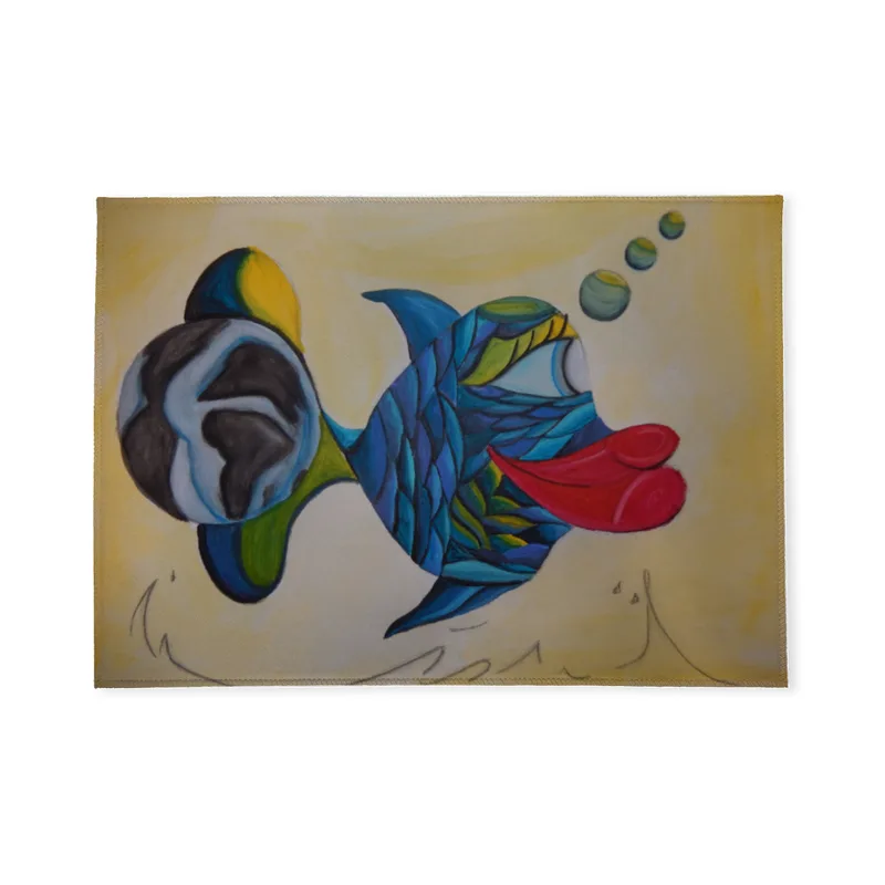 Fußmatte "Blubb"