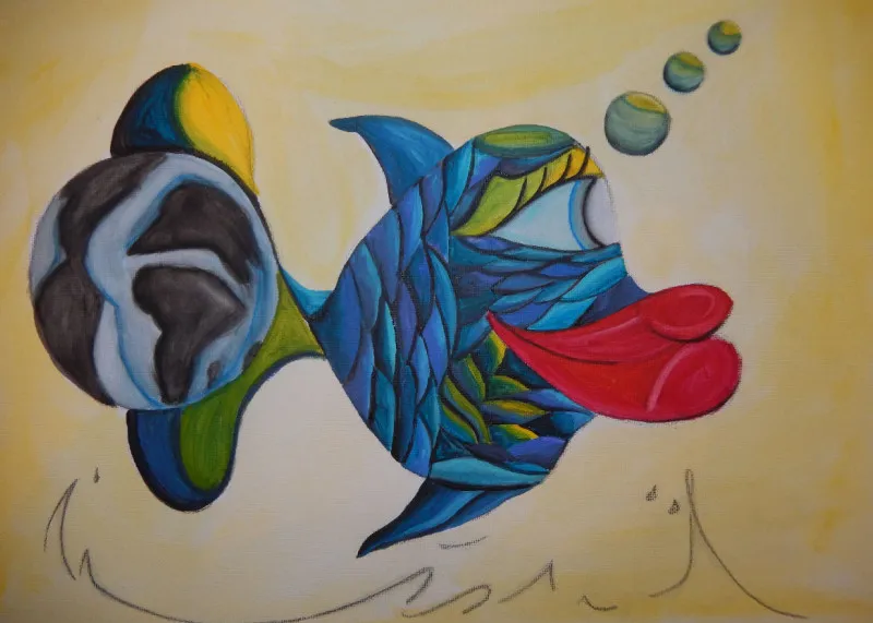 Fußmatte "Blubb"