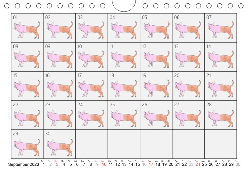 Schweinehund Kalender 2023