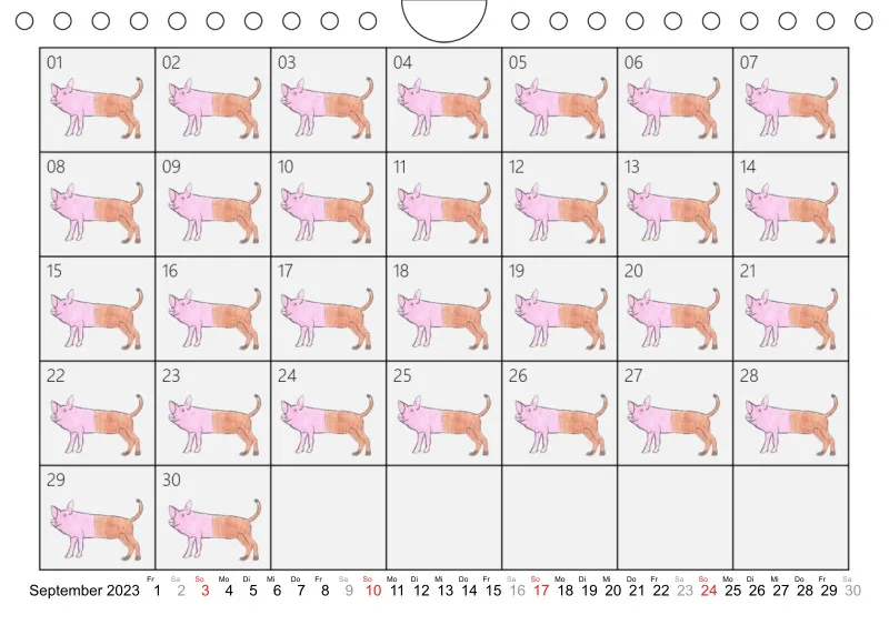 Schweinehund Kalender 2023