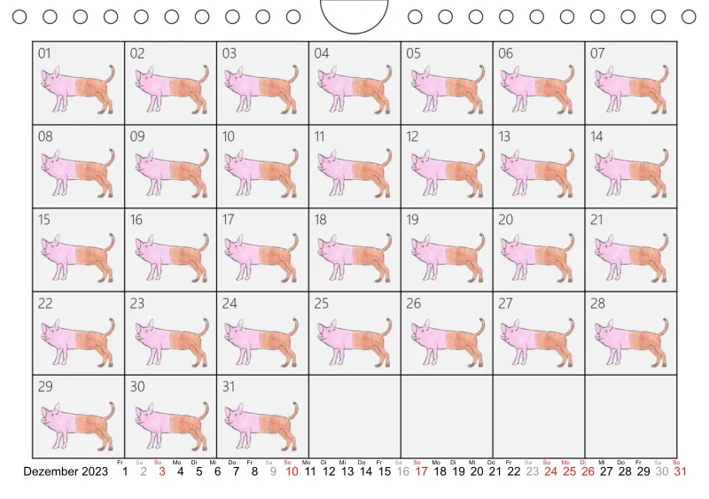 Schweinehund Kalender 2023