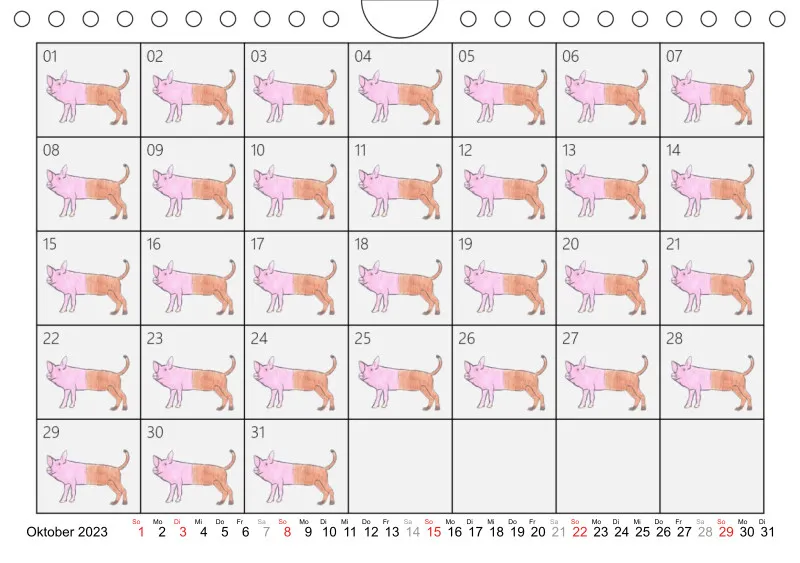 Schweinehund Kalender 2023