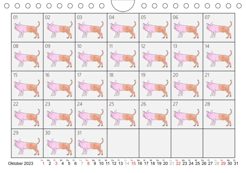 Schweinehund Kalender 2023