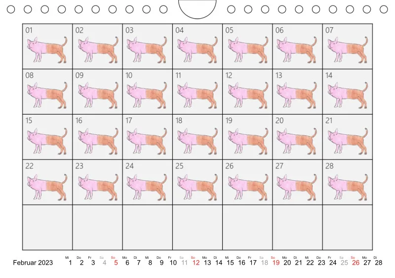 Schweinehund Kalender 2023