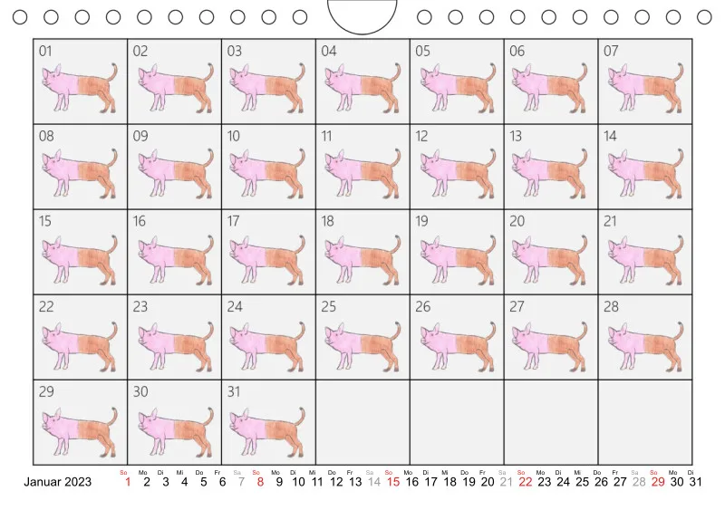 Schweinehund Kalender 2023