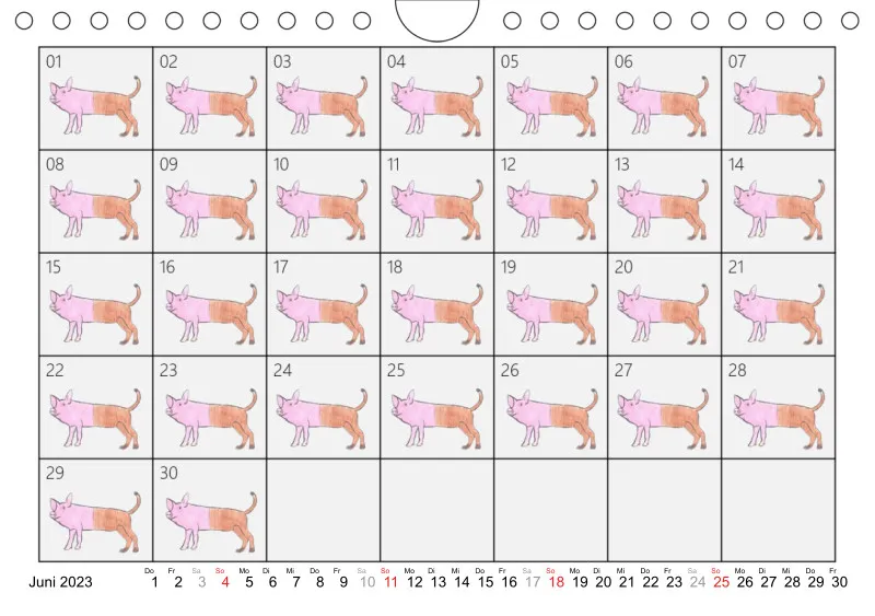 Schweinehund Kalender 2023