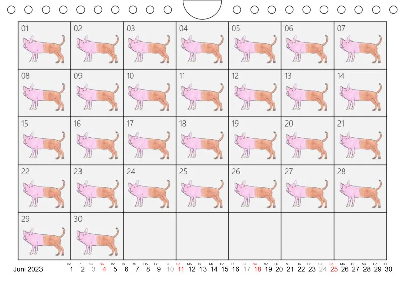 Schweinehund Kalender 2023