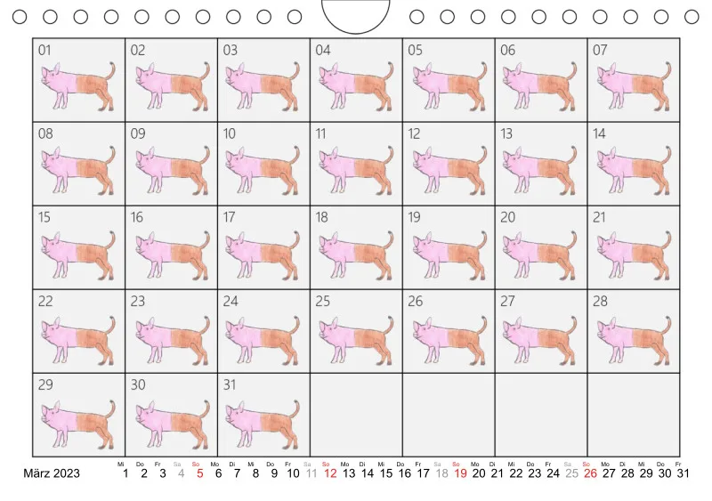 Schweinehund Kalender 2023
