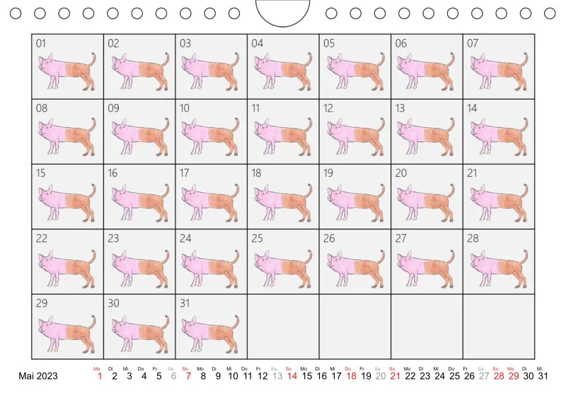 Schweinehund Kalender 2023
