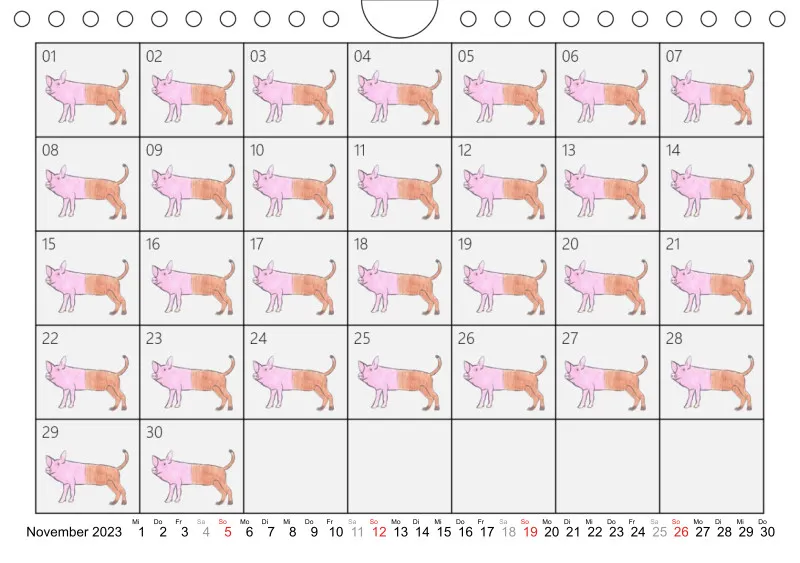 Schweinehund Kalender 2023